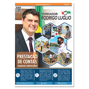 Informativo 2021/2022 do Vereador Rodrigo Luglio - Vinhedo/SP